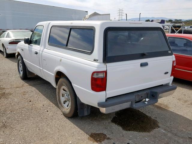 1FTYR10U72PB04691 - 2002 FORD RANGER WHITE photo 3