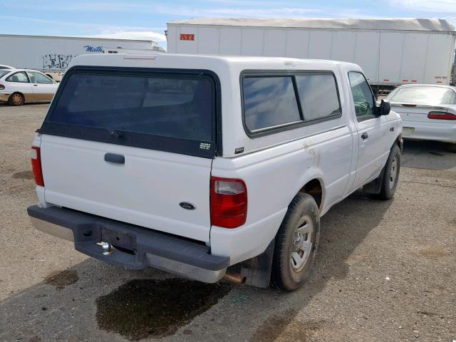 1FTYR10U72PB04691 - 2002 FORD RANGER WHITE photo 4