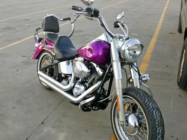 1HD1BWB125Y031605 - 2005 HARLEY-DAVIDSON FLSTCI PURPLE photo 1