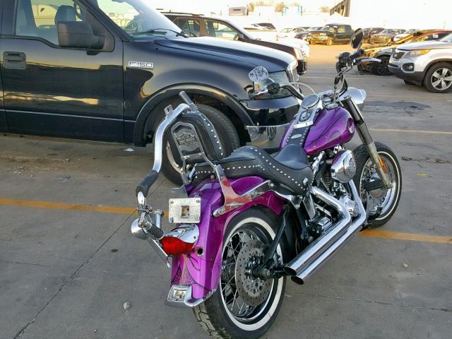 1HD1BWB125Y031605 - 2005 HARLEY-DAVIDSON FLSTCI PURPLE photo 4