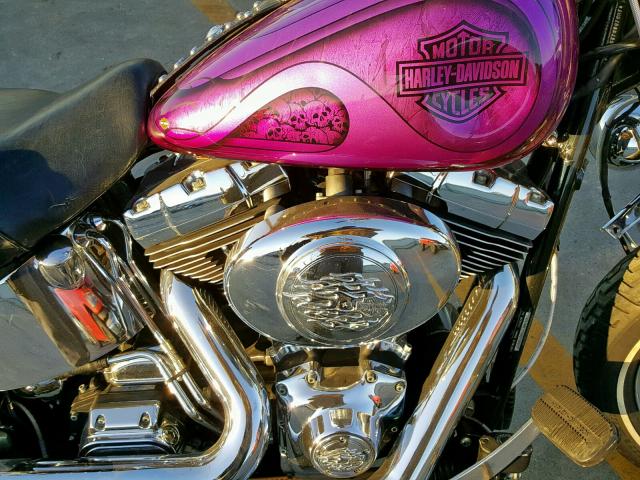 1HD1BWB125Y031605 - 2005 HARLEY-DAVIDSON FLSTCI PURPLE photo 7