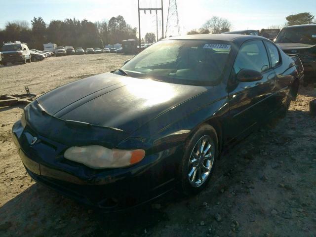 2G1WX12K2Y9290648 - 2000 CHEVROLET MONTE CARL BLUE photo 2