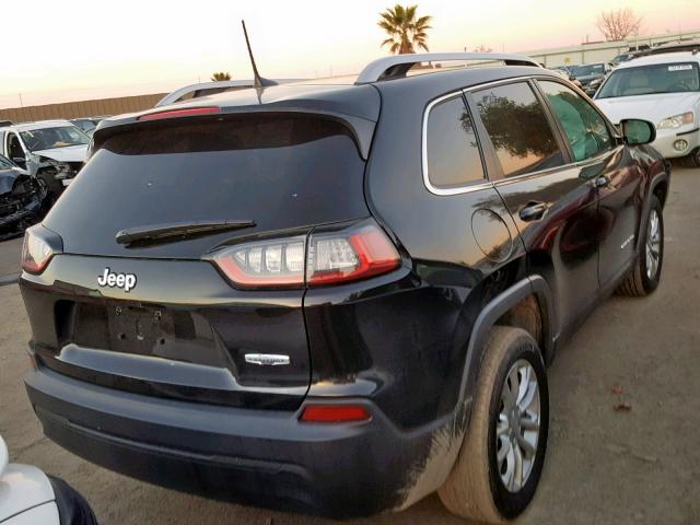 1C4PJLCB6KD290301 - 2019 JEEP CHEROKEE L BLACK photo 4