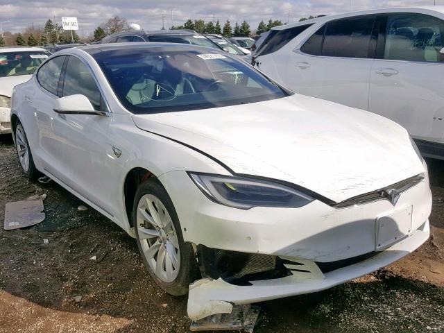 5YJSA1E21GF167288 - 2016 TESLA MODEL S Սպիտակ լուսանկար 1