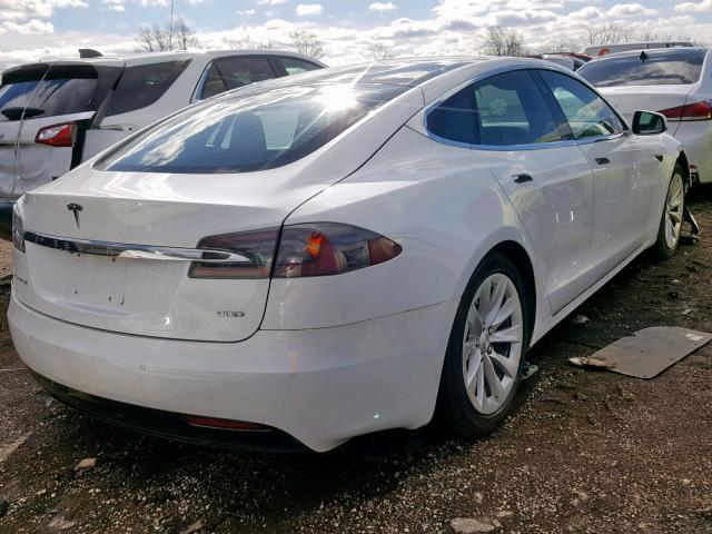 5YJSA1E21GF167288 - 2016 TESLA MODEL S Սպիտակ լուսանկար 4