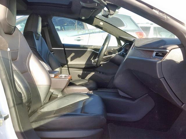 5YJSA1E21GF167288 - 2016 TESLA MODEL S Սպիտակ լուսանկար 5