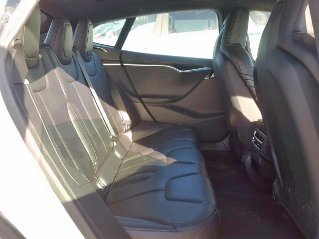 5YJSA1E21GF167288 - 2016 TESLA MODEL S Սպիտակ լուսանկար 6