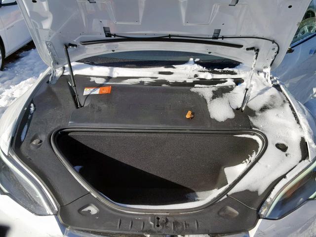 5YJSA1E21GF167288 - 2016 TESLA MODEL S Սպիտակ լուսանկար 7