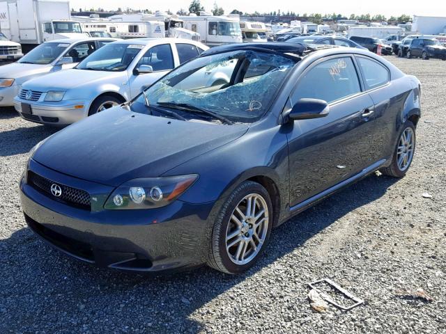 JTKDE167980228340 - 2008 SCION TC BLUE photo 2