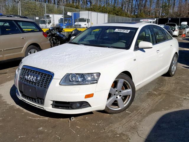 WAUEG94F66N041973 - 2006 AUDI A6 S-LINE WHITE photo 2