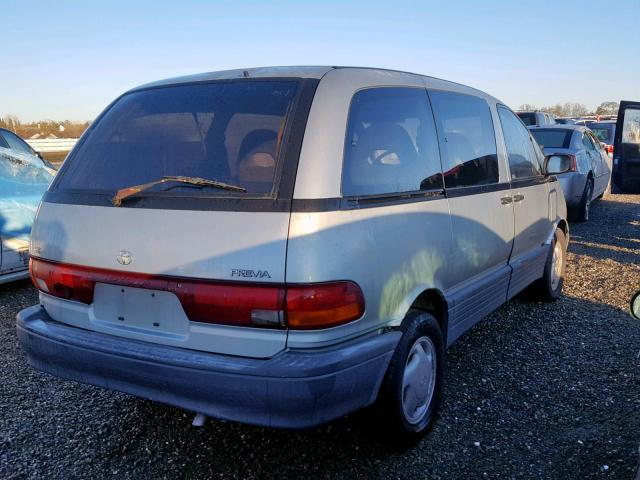 JT3AC22S7M1001799 - 1991 TOYOTA PREVIA LE BLUE photo 4