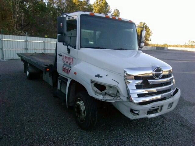 5PVND8JP782S50596 - 2008 HINO 258 WHITE photo 1