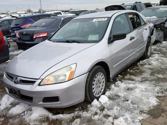 1HGCM56147A189823 - 2007 HONDA ACCORD VAL SILVER photo 2