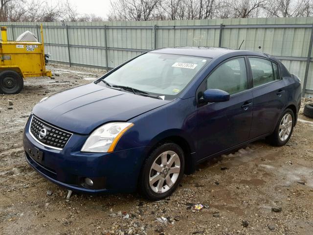 3N1AB61E77L723839 - 2007 NISSAN SENTRA 2.0 BLUE photo 2