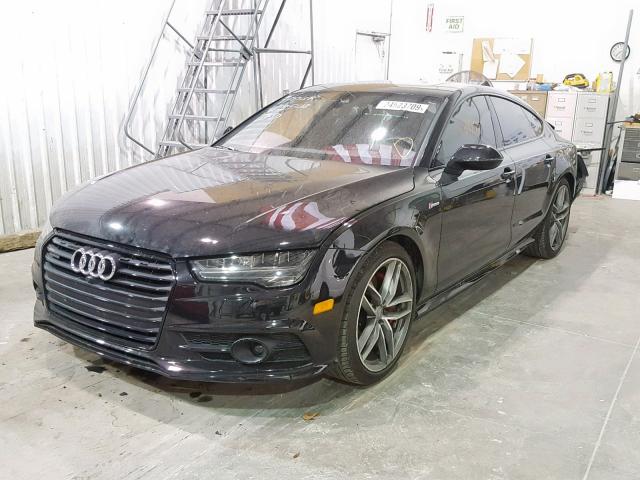 WAU23AFC0JN063060 - 2018 AUDI A7 PRESTIG BLACK photo 2