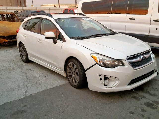 JF1GPAL65E9231792 - 2014 SUBARU IMPREZA SP WHITE photo 1