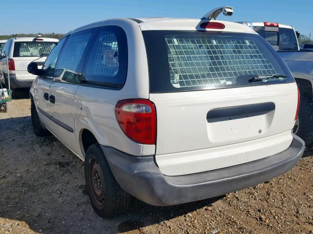 1D4GP21333B338258 - 2003 DODGE CARAVAN C/ WHITE photo 3