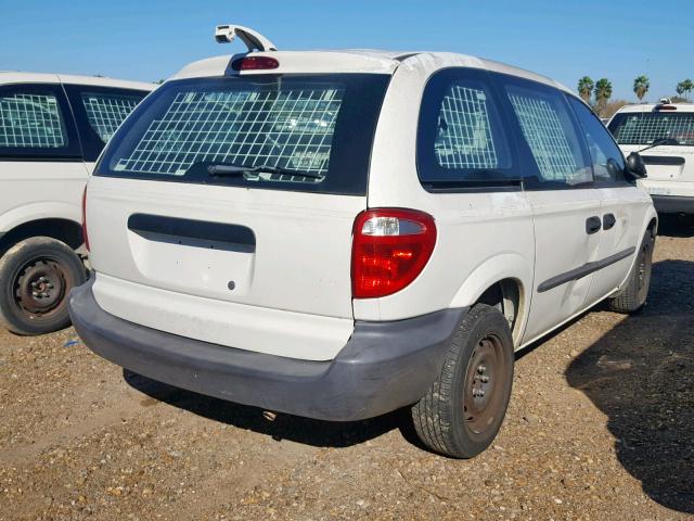 1D4GP21333B338258 - 2003 DODGE CARAVAN C/ WHITE photo 4