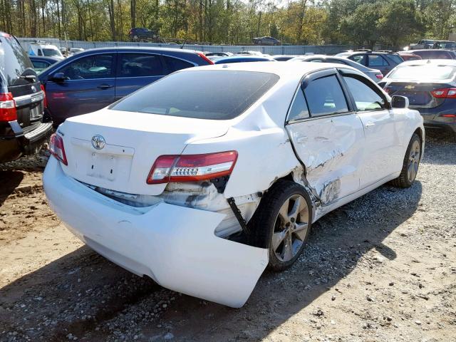 4T1BF3EK7BU602713 - 2011 TOYOTA CAMRY BASE WHITE photo 4