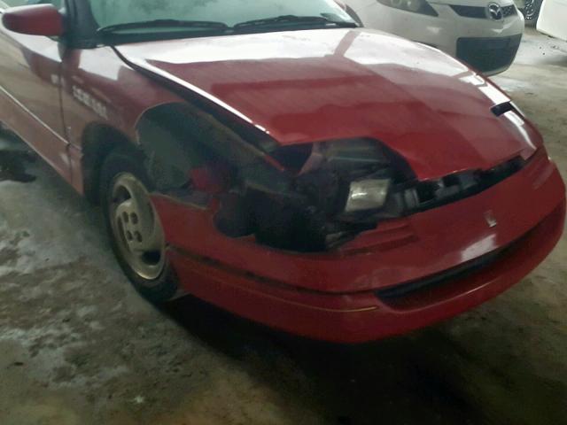 1G8ZG1572RZ106354 - 1994 SATURN SC2 RED photo 9