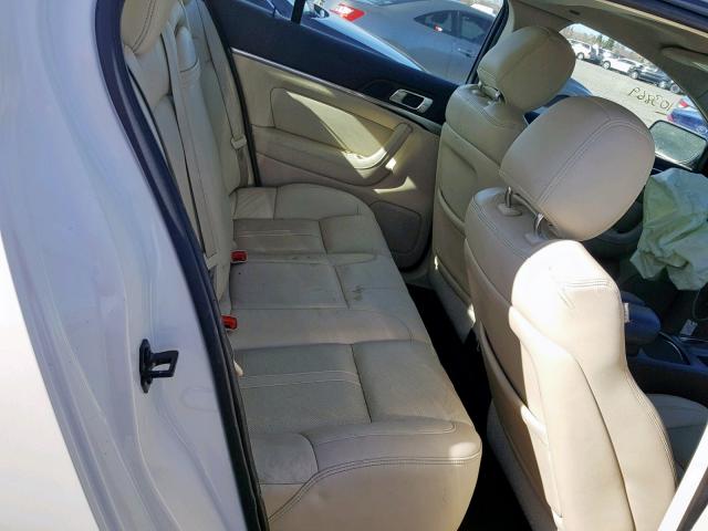 1LNHL9DK3DG605617 - 2013 LINCOLN MKS WHITE photo 6