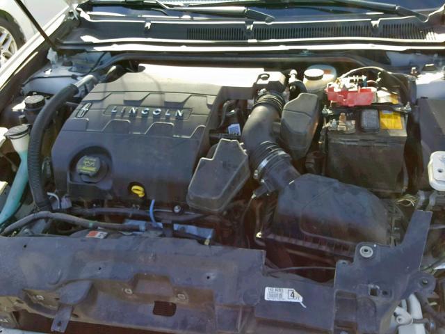 1LNHL9DK3DG605617 - 2013 LINCOLN MKS WHITE photo 7