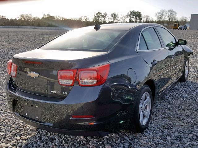 1G11B5SL9EF239014 - 2014 CHEVROLET MALIBU LS GRAY photo 4