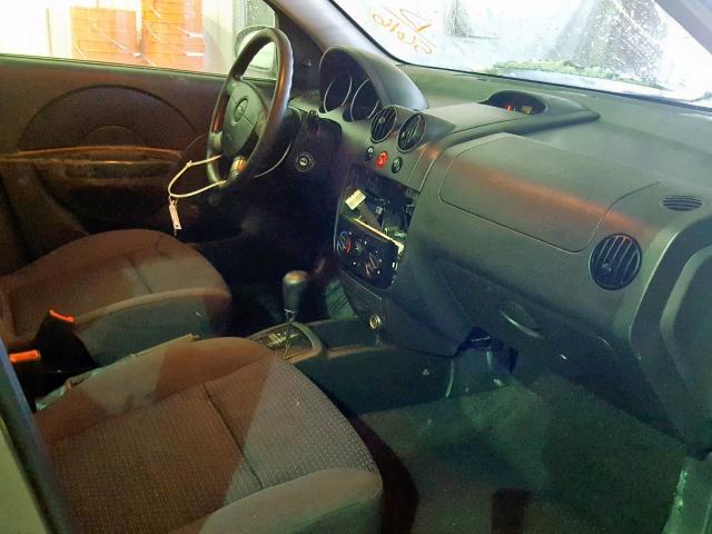 KL1TD56676B535616 - 2006 CHEVROLET AVEO BASE ნაცრისფერი ფოტო 5