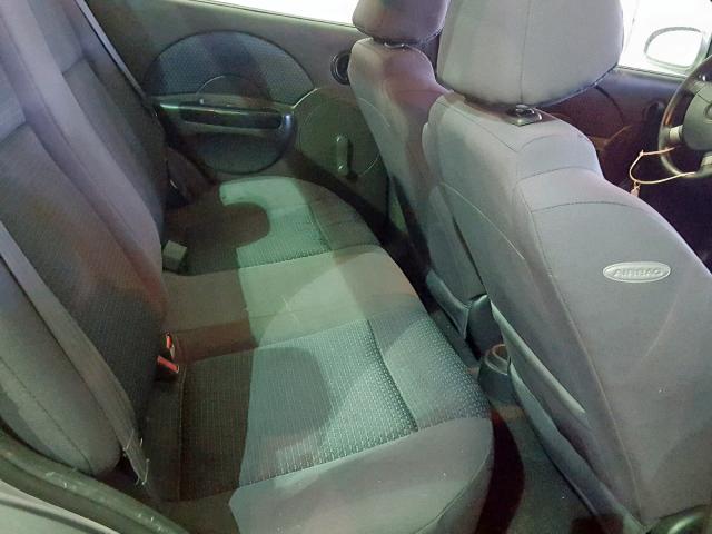 KL1TD56676B535616 - 2006 CHEVROLET AVEO BASE ნაცრისფერი ფოტო 6