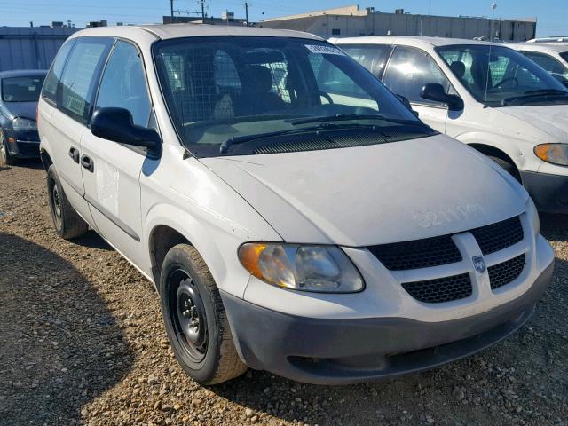 1D4GP21333B338762 - 2003 DODGE CARAVAN C/ WHITE photo 1