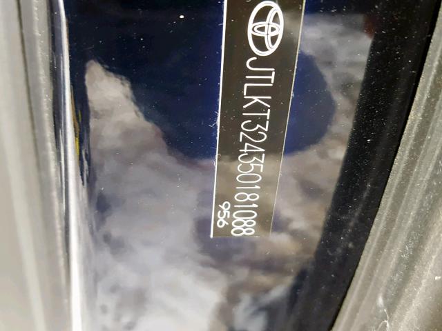 JTLKT324350181088 - 2005 TOYOTA SCION XB 蓝色 照片 10