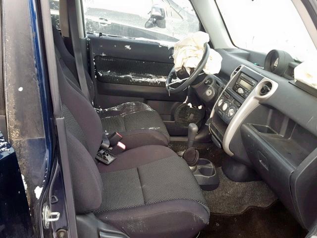 JTLKT324350181088 - 2005 TOYOTA SCION XB 蓝色 照片 5