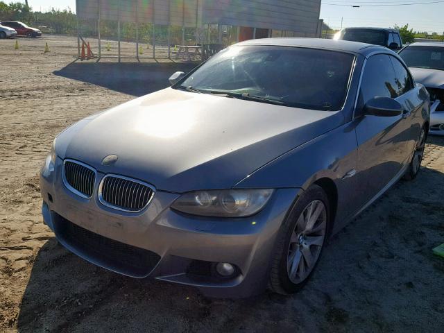 WBAWL73549P473175 - 2009 BMW 335 I GRAY photo 2