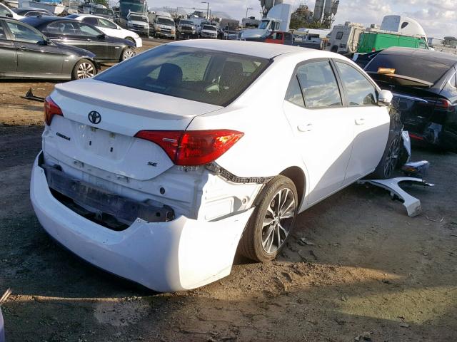 5YFBURHE3HP661380 - 2017 TOYOTA COROLLA L WHITE photo 4