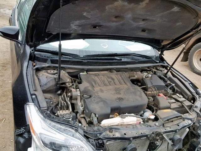 4T1BK1EB6GU215951 - 2016 TOYOTA AVALON XLE BLACK photo 7