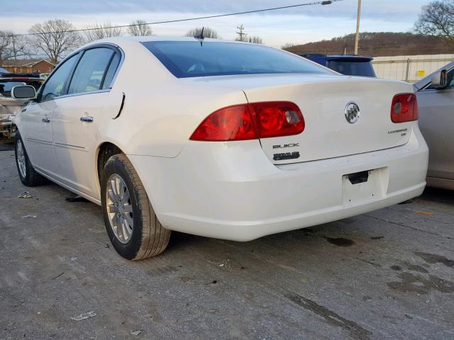 1G4HP57238U120457 - 2008 BUICK LUCERNE CX WHITE photo 3