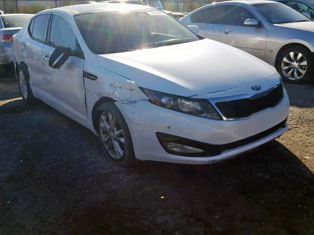 5XXGN4A74DG111111 - 2013 KIA OPTIMA EX WHITE photo 1