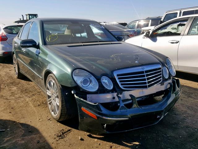 WDBUF56X58B194069 - 2008 MERCEDES-BENZ E 350 GREEN photo 1