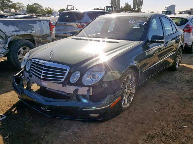 WDBUF56X58B194069 - 2008 MERCEDES-BENZ E 350 GREEN photo 2