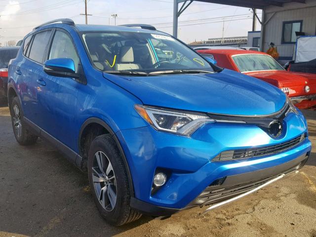JTMRFREV2JJ199739 - 2018 TOYOTA RAV4 ADVEN 蓝色 照片 1