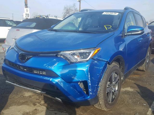 JTMRFREV2JJ199739 - 2018 TOYOTA RAV4 ADVEN 蓝色 照片 2