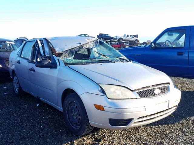 1FAFP34N57W161972 - 2007 FORD FOCUS ZX4 SILVER photo 1