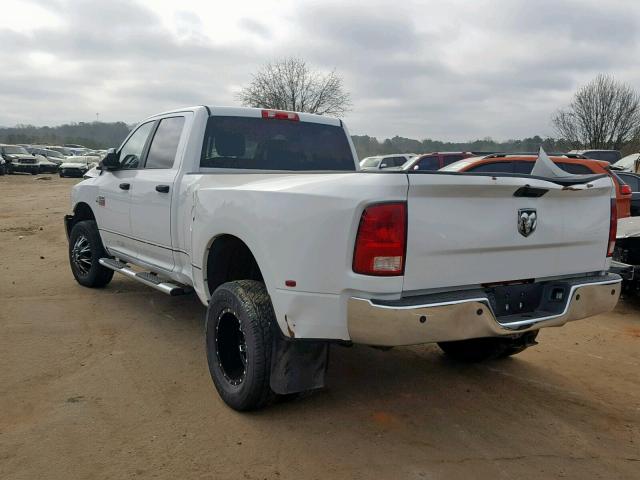 3C63DRHL2CG220607 - 2012 DODGE RAM 3500 S WHITE photo 3