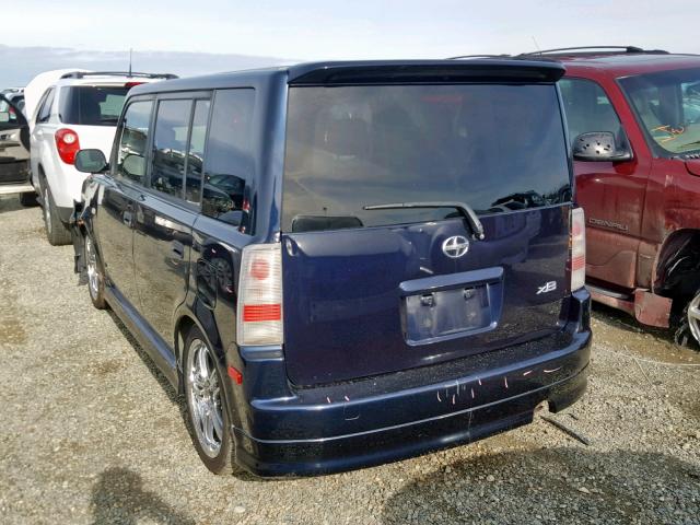 JTLKT324950214627 - 2005 TOYOTA SCION XB Көк фото 3
