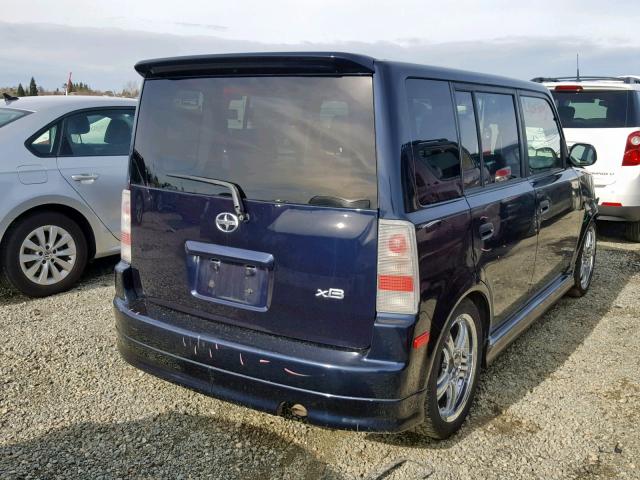 JTLKT324950214627 - 2005 TOYOTA SCION XB Көк фото 4