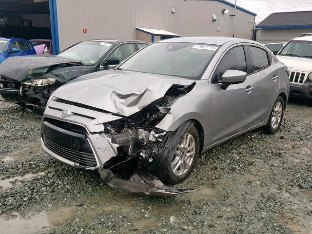 3MYDLBZV3GY110738 - 2016 TOYOTA SCION IA SILVER photo 2