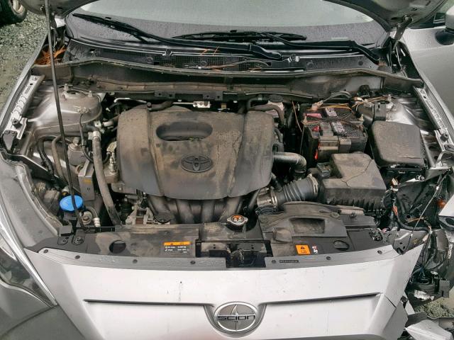 3MYDLBZV3GY110738 - 2016 TOYOTA SCION IA SILVER photo 7