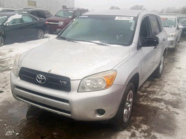 JTMBK33V185060542 - 2008 TOYOTA RAV4 SILVER photo 2