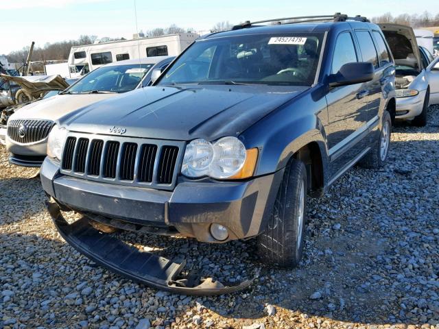 1J8GR48K78C122861 - 2008 JEEP GRAND CHER BLUE photo 2