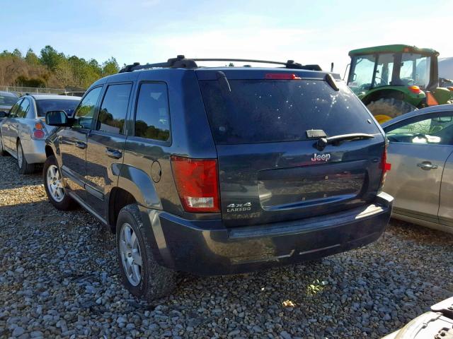 1J8GR48K78C122861 - 2008 JEEP GRAND CHER BLUE photo 3